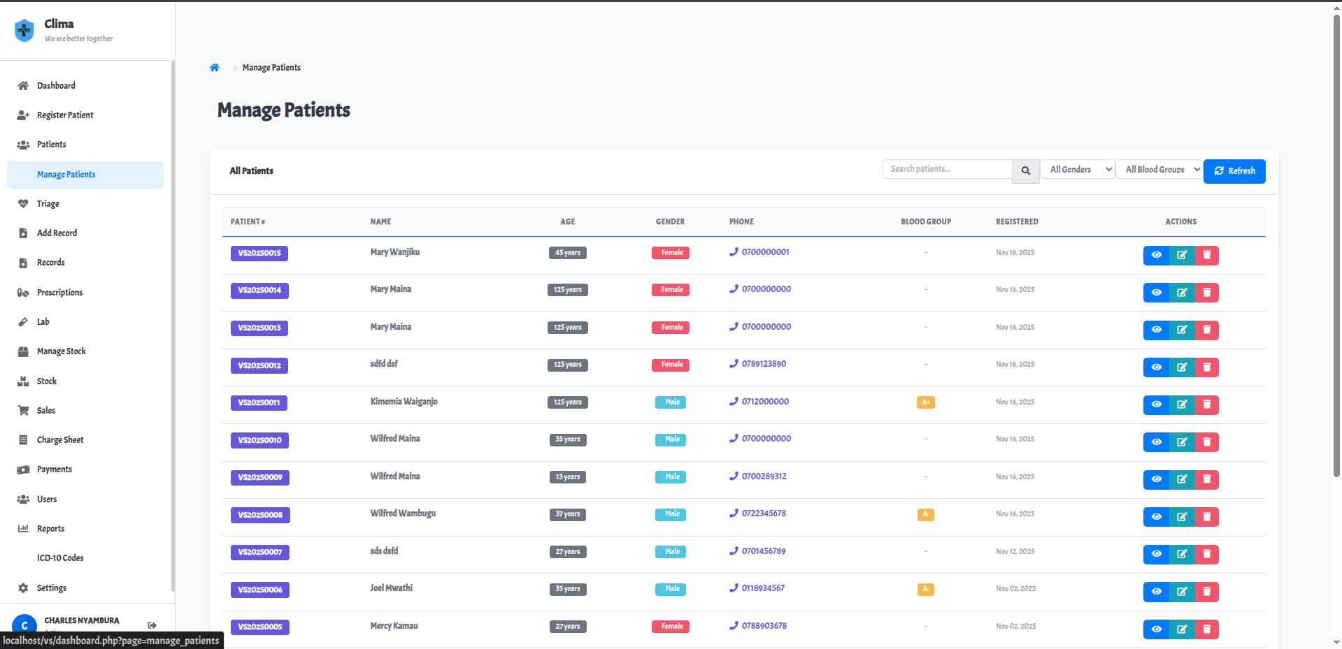Advanced Patient Management