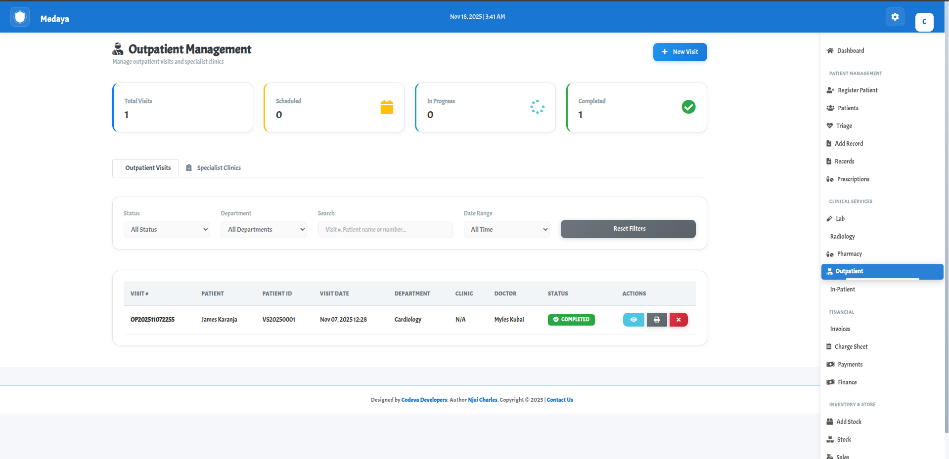 Outpatient Management