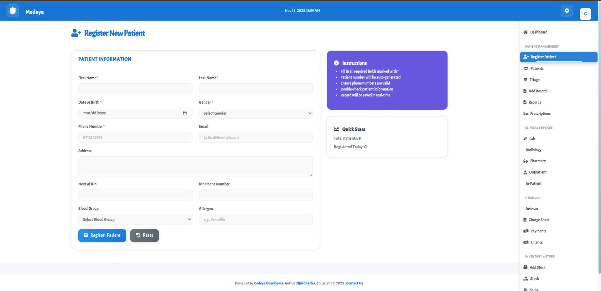 Patient Registration